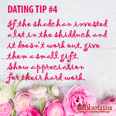 Shidduch dating spots